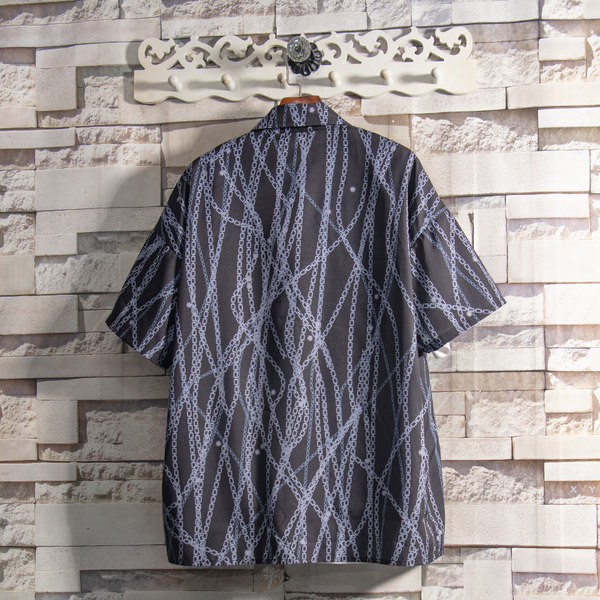 Мъжка риза широк модел с класическа яка 