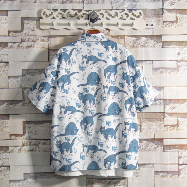 Ежедневна риза с апликация-за мъже