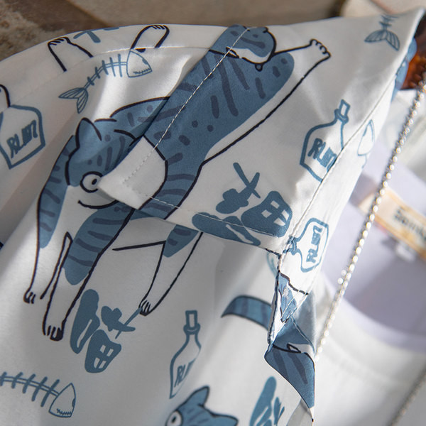 Ежедневна риза с апликация-за мъже