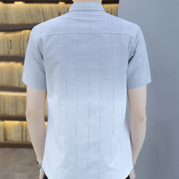 Нов модел мъжка вталена риза с класическа яка