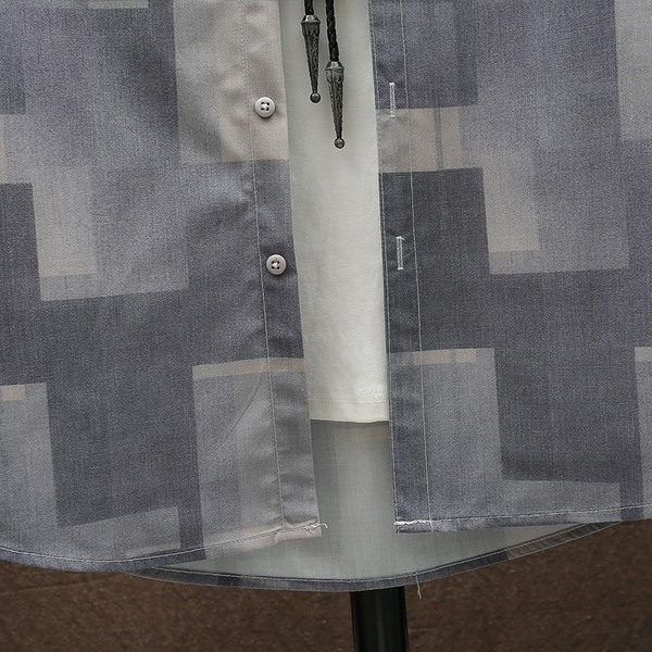 Нов модел риза с класическа яка и къс ръкав