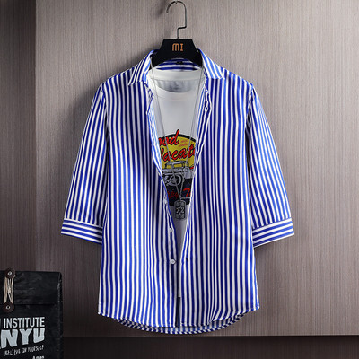 Нов модел свободна риза с 3/4 ръкав и копчета 