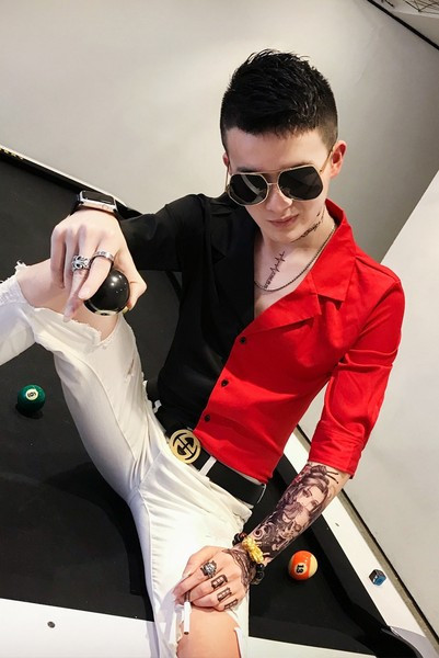 Muška ležerna košulja s klasičnim ovratnikom i 3/4 rukavima