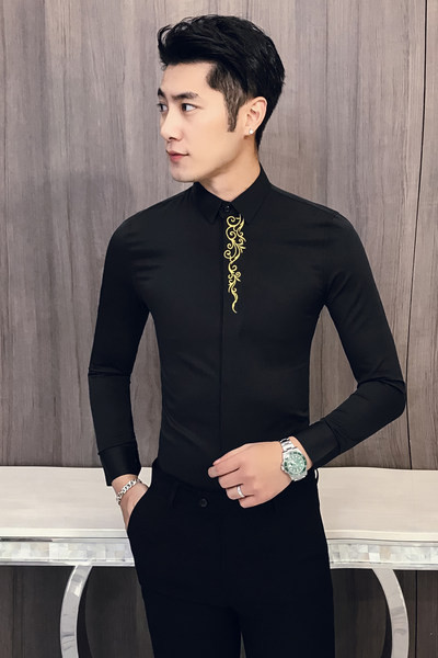 Muška casual košulja sa vezom u više boja