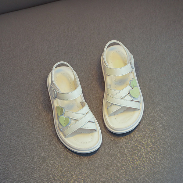 Детски  ежедневни сандали с велкро закопчаване от еко кожа 