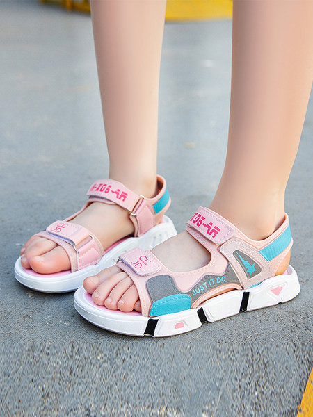 Ежедневни детски  сандали с лепенки за момичета и момчета