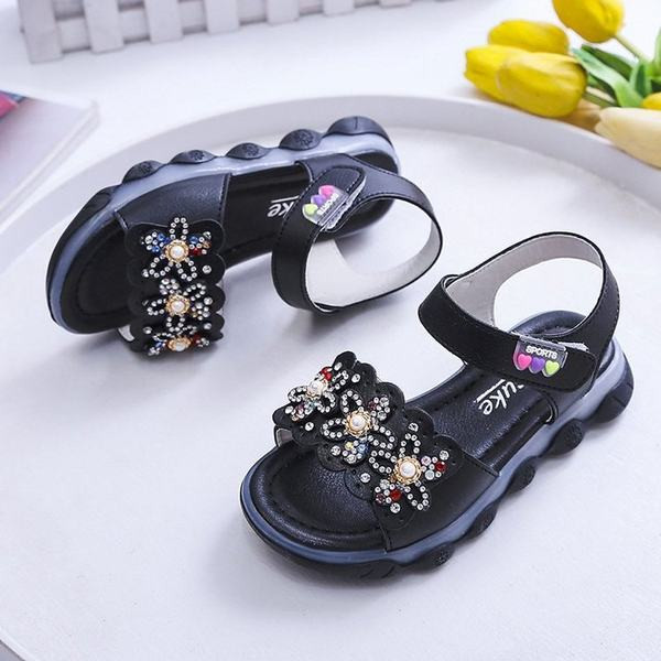 Ikdienas bērnu sandales ar akmeņiem