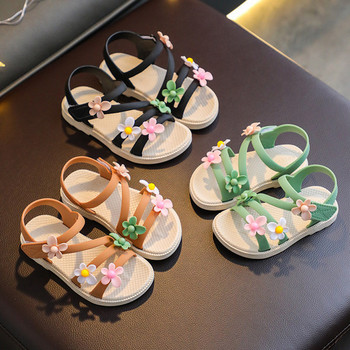 Детски силиконови сандали  в четири цвята