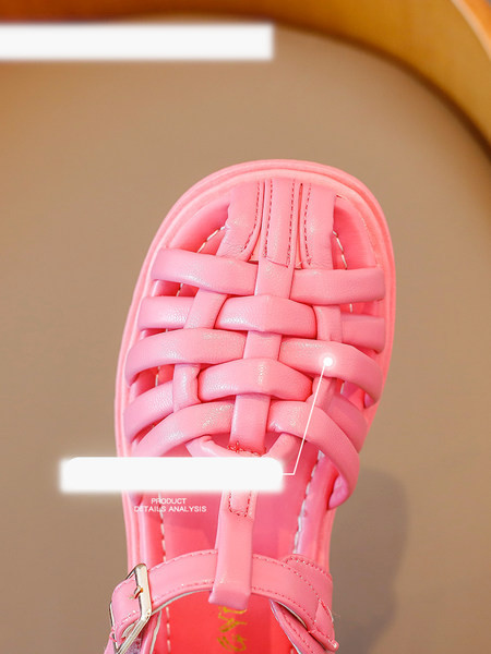 Jauns bērnu sandaļu modelis ar velcro trīs krāsās