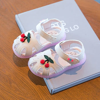 Νέο μοντέλο παιδικά σανδάλια για κορίτσια κατασκευασμένα από οικολογικό δέρμα με εφαρμογή 3D