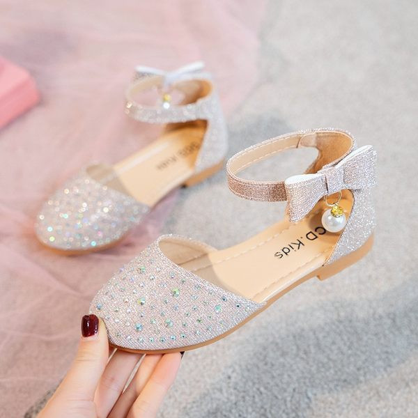 Ikdienas bērnu sandales ar akmeņiem meitenēm