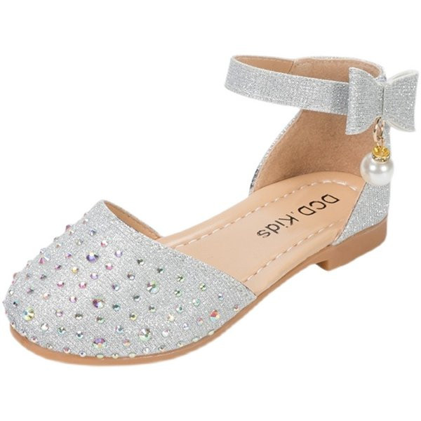 Ikdienas bērnu sandales ar akmeņiem meitenēm