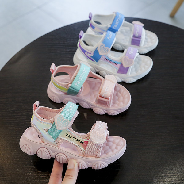 Bērnu ikdienas sandales ar mīkstām zolēm