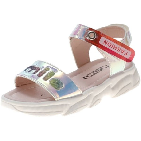 Bērnu sandales ar uzrakstu divās krāsās