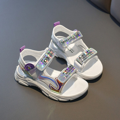 Casual παιδικά σανδάλια με στερέωση velcro