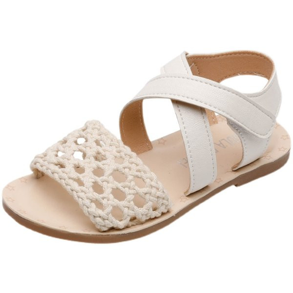 Ежедневни летни сандали с плетена каишка