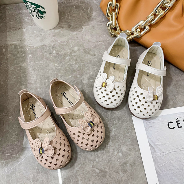 Детски сандали от изкуствена кожа в два цвята