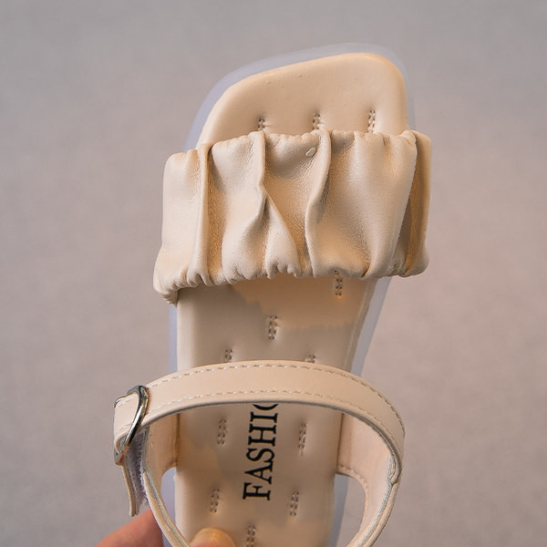 Летни детски сандали от изкуствена кожа за момичета