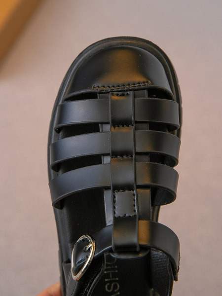 Нов модел детски летни сандали от изкуствена кожа за момичета