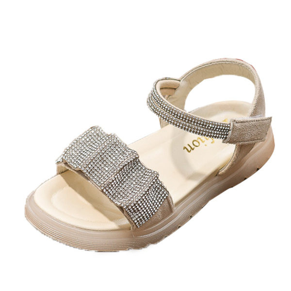 Детски сандали с камъни и за момичета