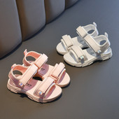 Casual παιδικά σανδάλια με στερέωση velcro και επίπεδη σόλα