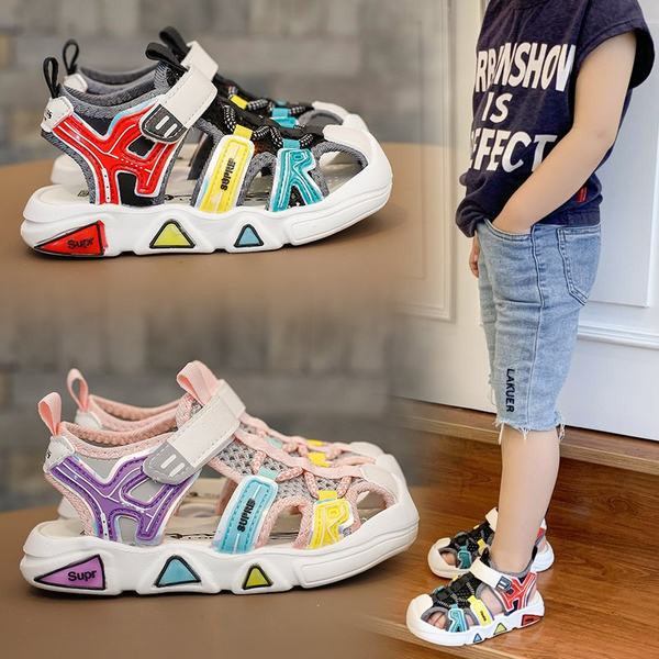 Ежедневни детски сандали с груба подметка -подходящи за момичета или момчета