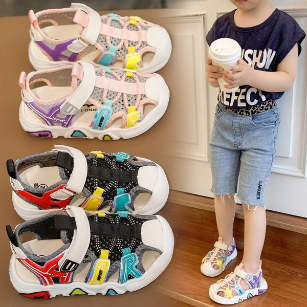 Ежедневни детски сандали с груба подметка -подходящи за момичета или момчета