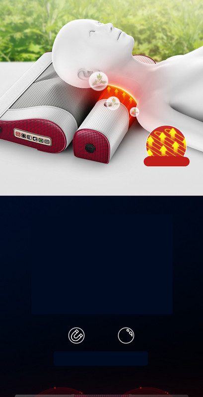 Многофункционален масажор за врата 