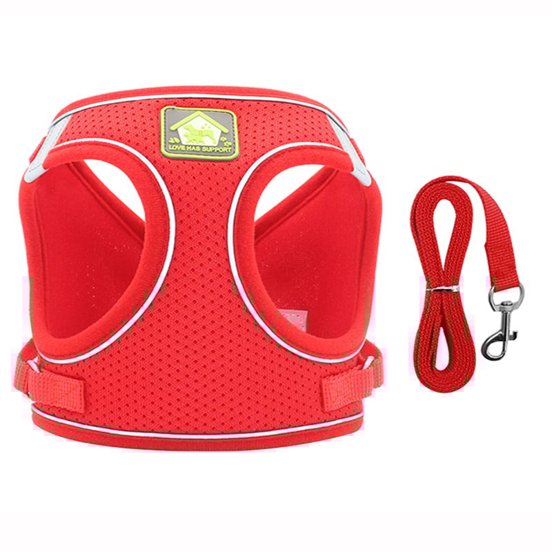 Каишка за кучета с повод в различни цветове