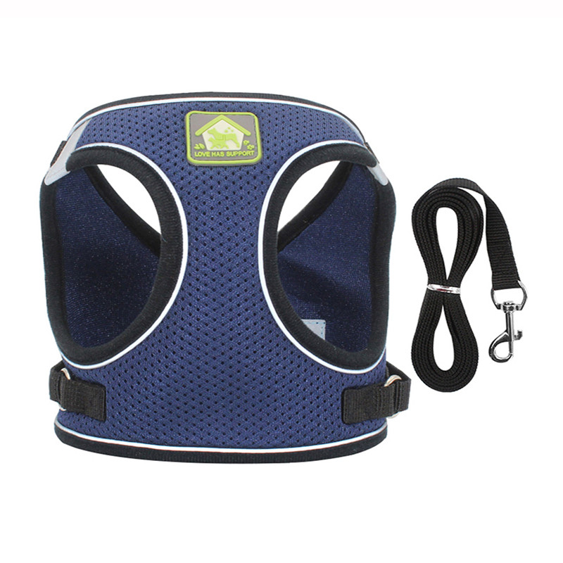 Каишка за кучета с повод в различни цветове