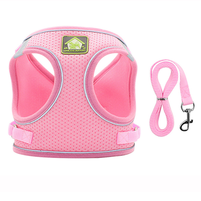 Каишка за кучета с повод в различни цветове