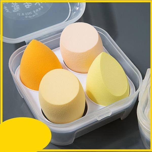 4 makiažo pagalvėlių rinkinys