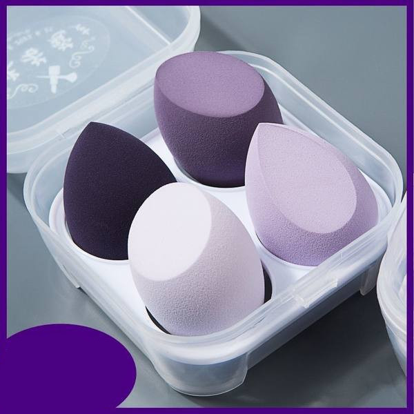 4 makiažo pagalvėlių rinkinys