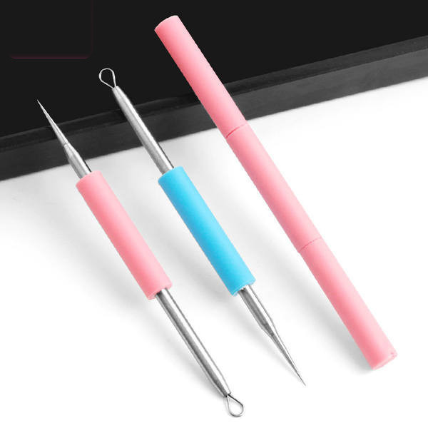 Комплект от 3 броя игли за почистване на акне