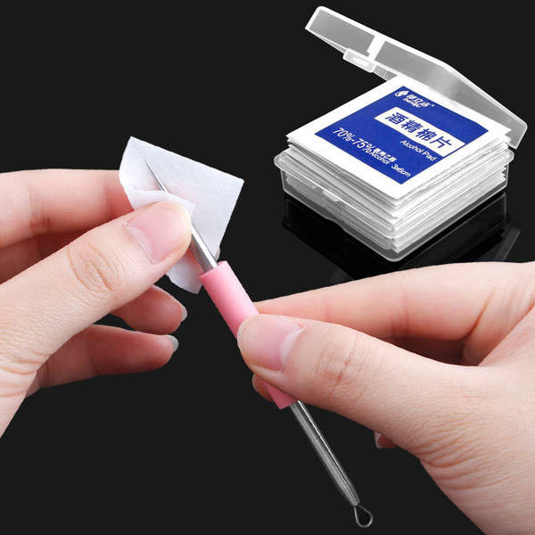 Комплект от 3 броя игли за почистване на акне