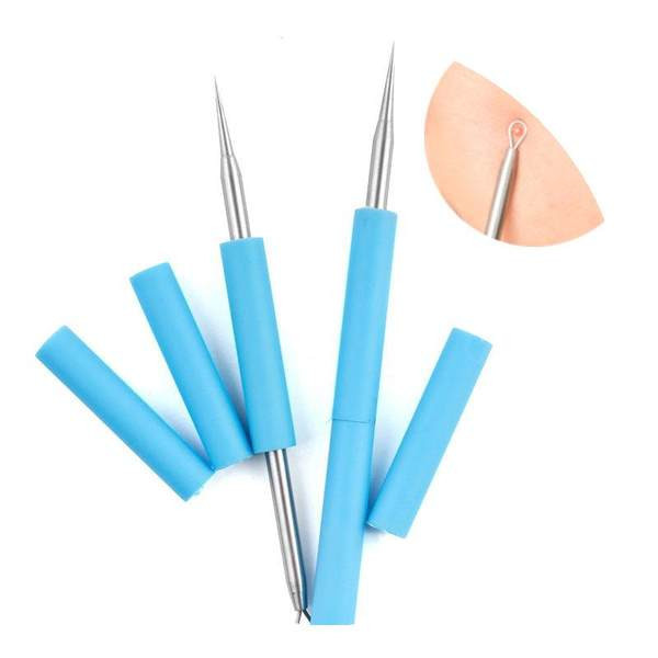 Комплект от 3 броя игли за почистване на акне