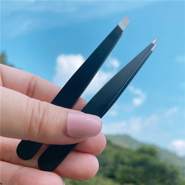 Пинсета от неръждаема стомана за почистване на лице - 2броя 