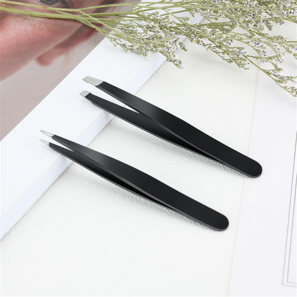 Пинсета от неръждаема стомана за почистване на лице - 2броя 