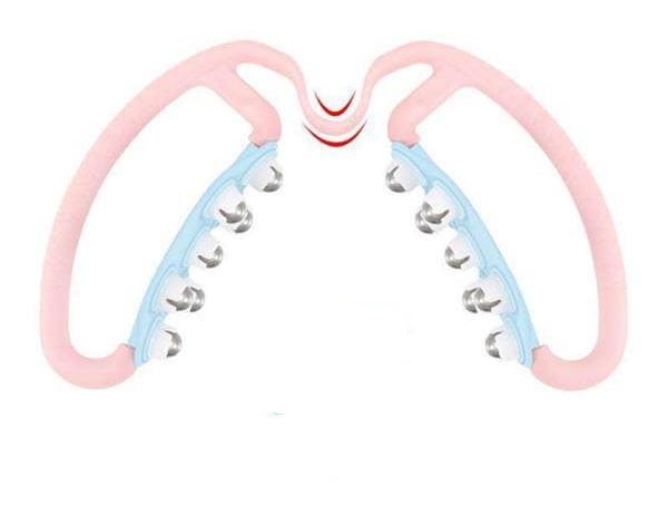 Συσκευή μασάζ ποδιών σε δύο χρώματα
