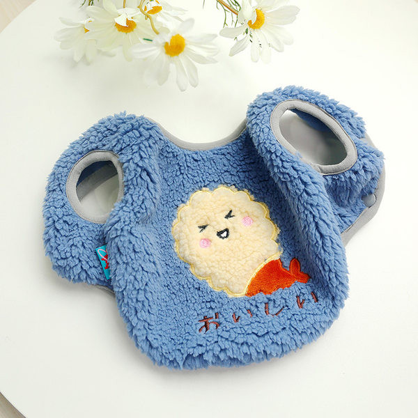 Зимна дреха с бродерия-за кучета