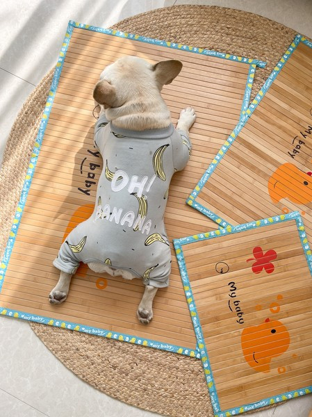 Бамбукова постелка подходяща за домашни любимци 