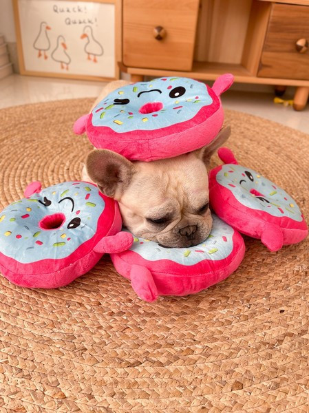 Плюшена играчка подходяща за домашни любимци 