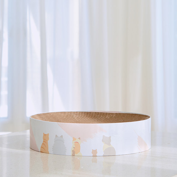 Apvalios formos raštas katėms