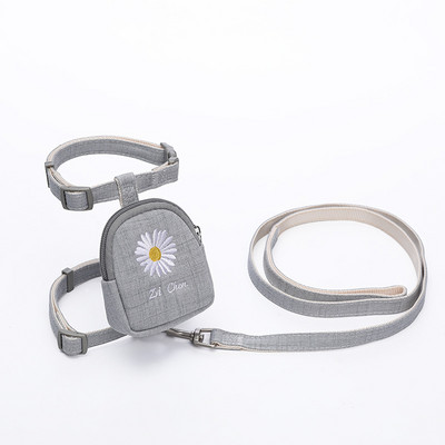 Каишка с бродерия-за котки