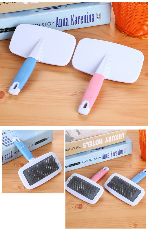 Kamm koertele roosa ja sinine