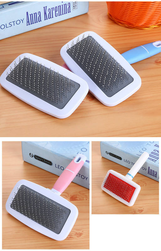 Kamm koertele roosa ja sinine