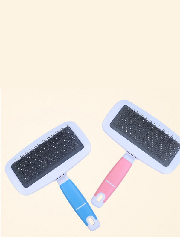 Kamm koertele roosa ja sinine