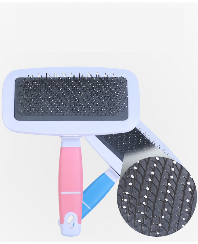 Kamm koertele roosa ja sinine