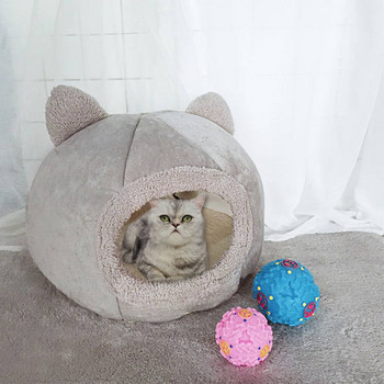Меко легло с 3D елемент за котки
