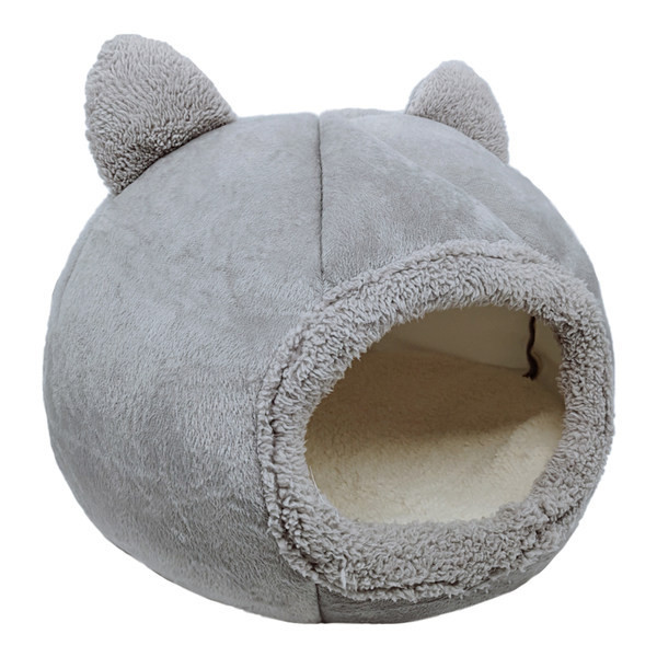 Μαλακό κρεβάτι με τρισδιάστατο στοιχείο για γάτες